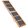 Adjustable-Dog-Ramp-Grey-Collapsible-Wooden-Ramp