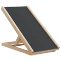 Foldable-Dog-Ramp-Grey-Adjustable-Wooden-Ramp