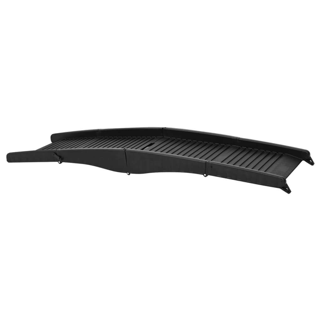 Folding-Dog-Ramp-for-Car-Black-Plastic-Pet-Ramp-photo